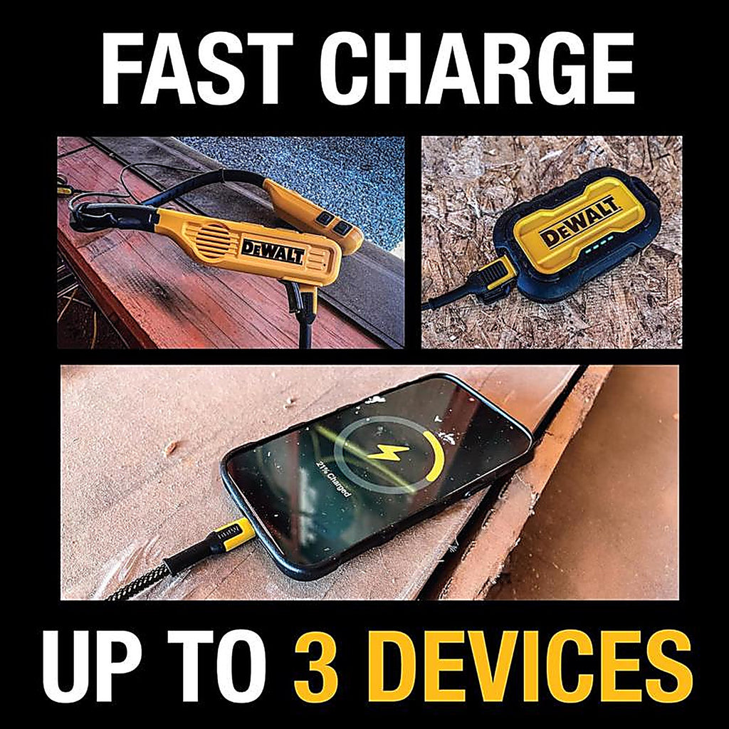 DeWalt - 131 0869 DW2 - 3 Port USB Charger 1 Pack