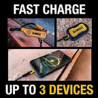 DeWalt - 131 0869 DW2 - 3 Port USB Charger 1 Pack