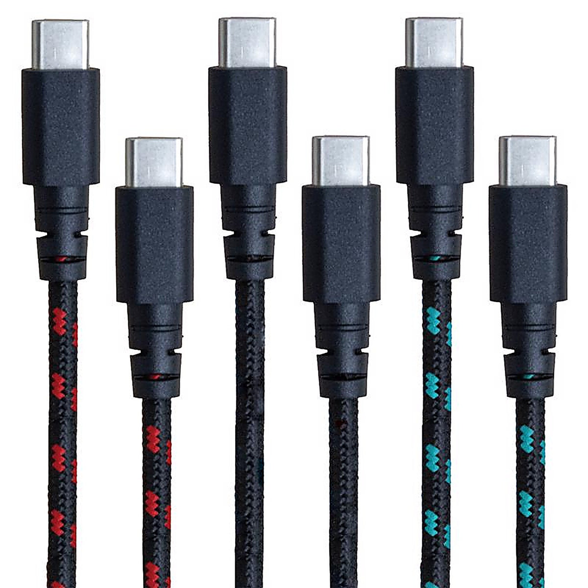 Fusebox - 215 0018 FB2 - Type C to Type C Cable 4 Ft. Assorted
