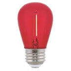 Westinghouse - 5332000 - Edison Style S14 E26 (Medium) LED Bulb Red 40 Watt Equivalence 1 Pack