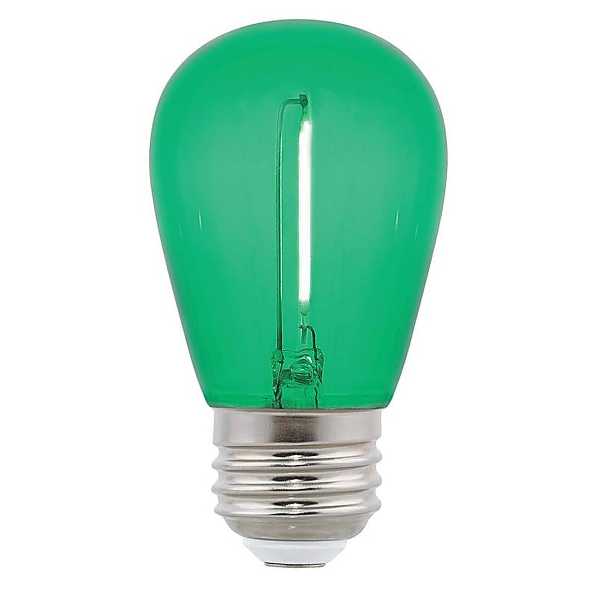 Westinghouse - 5333000 - Edison Style S14 E26 (Medium) LED Bulb Green 40 Watt Equivalence 1 Pack