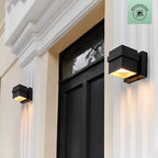 Globe Electric - 60000022 - 1-Light Matte Black Petite Structure Wall Sconce