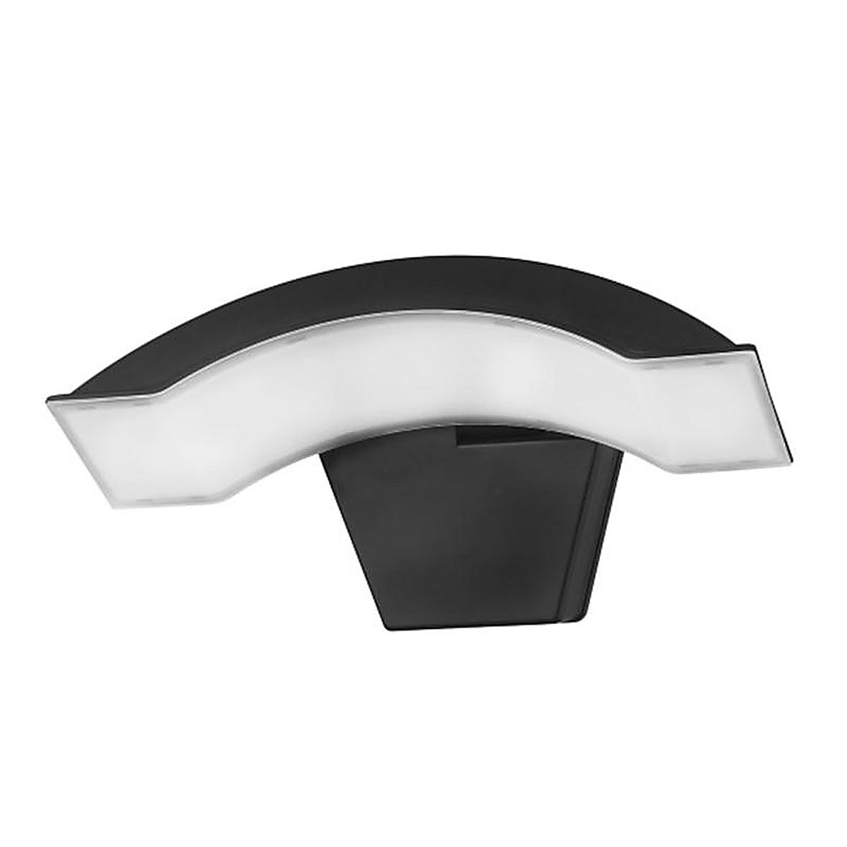 Globe Electric - 17000190 - Dusk to Dawn Hardwired LED Black Security Light