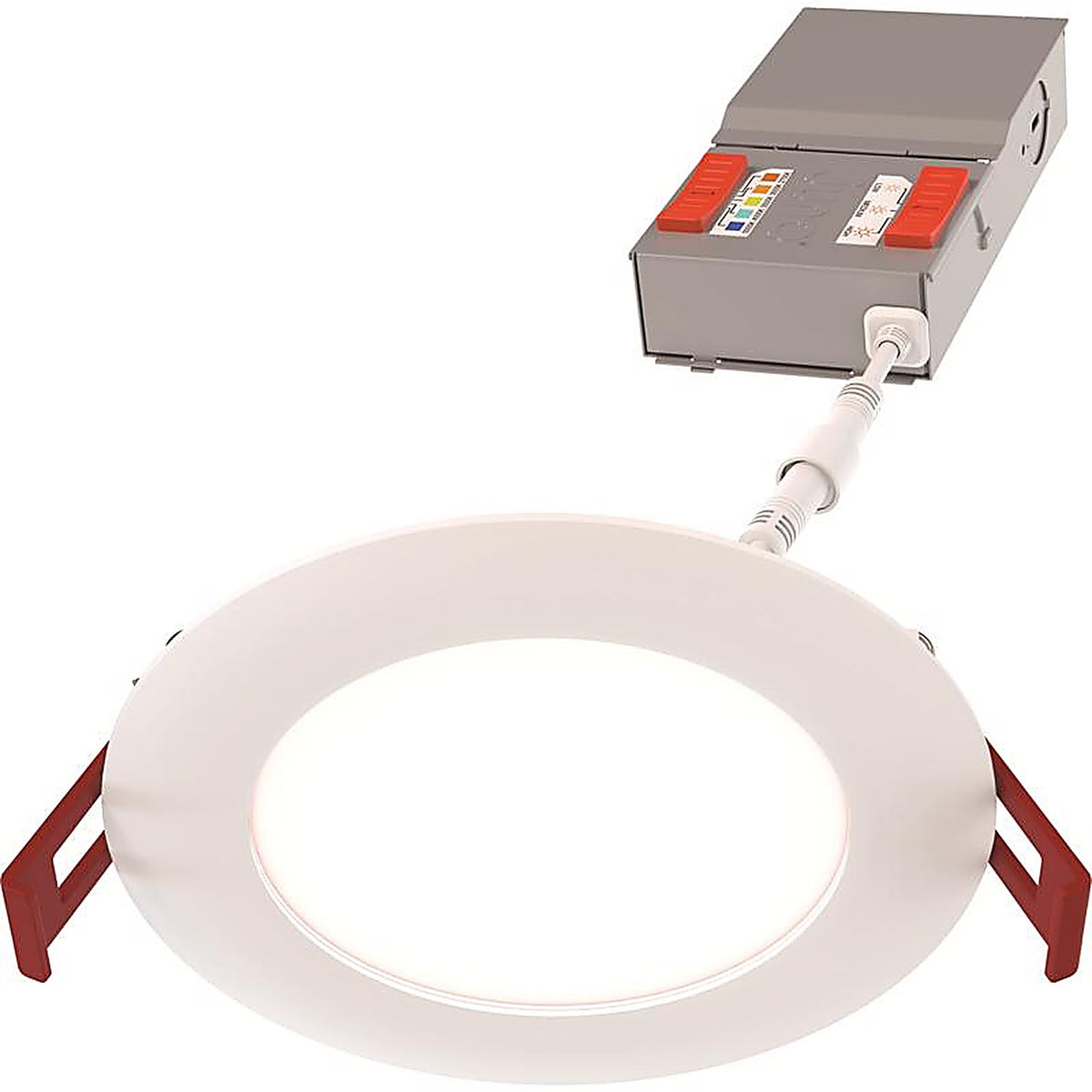 Juno - 282KKF - Acuity Brands Lighting Matte White 3.17 In. W Aluminum LED Canless Recessed Downlight 14.5 W