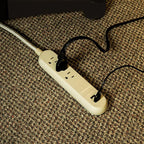 Monster - 1712 - 4 Ft. L 3 Outlets Power Strip with USB Ports Gray