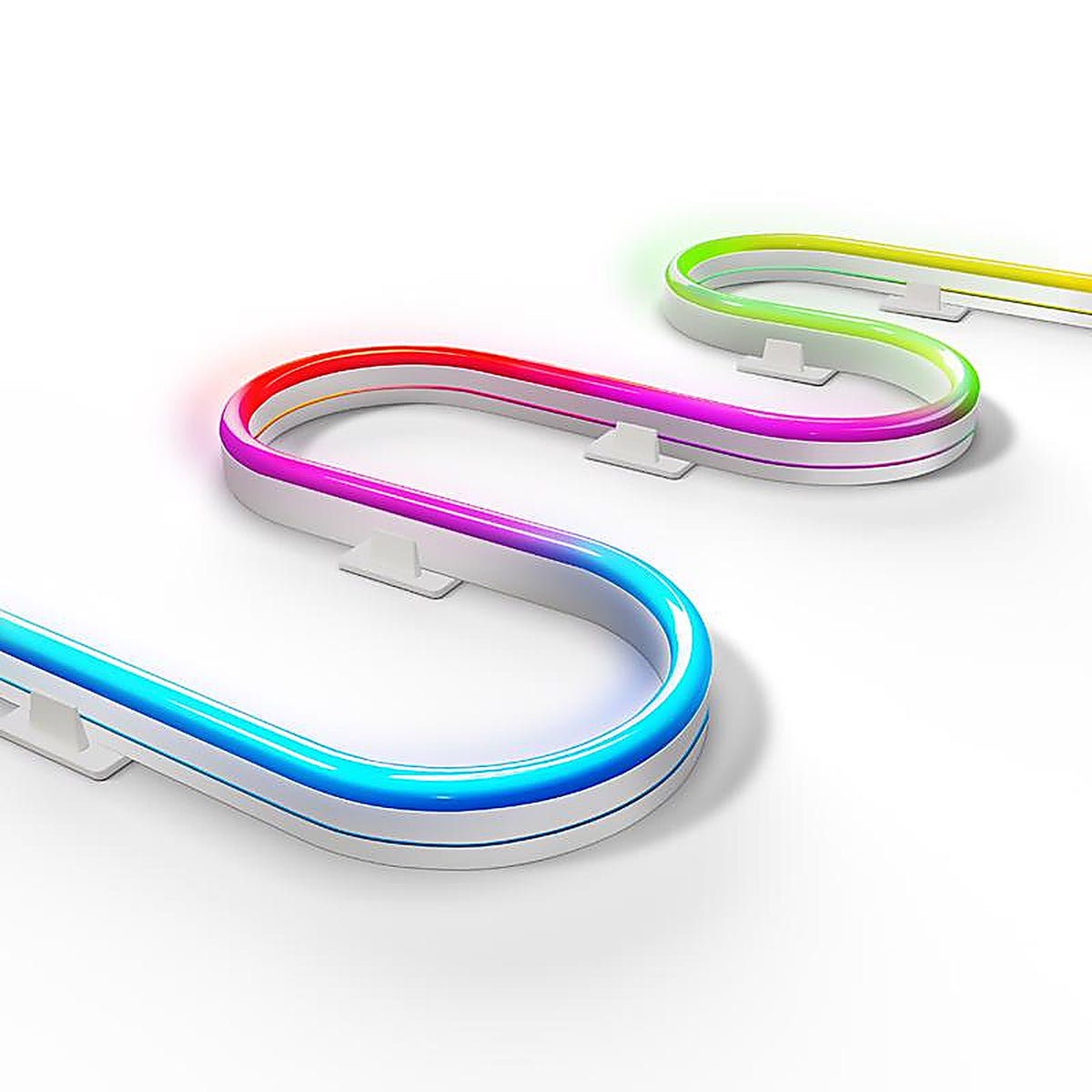 Feit - NF10/CHASE/AG - 10 Ft. L Color Changing Plug-In LED Smart-Enabled Rope Lights 1 Pack