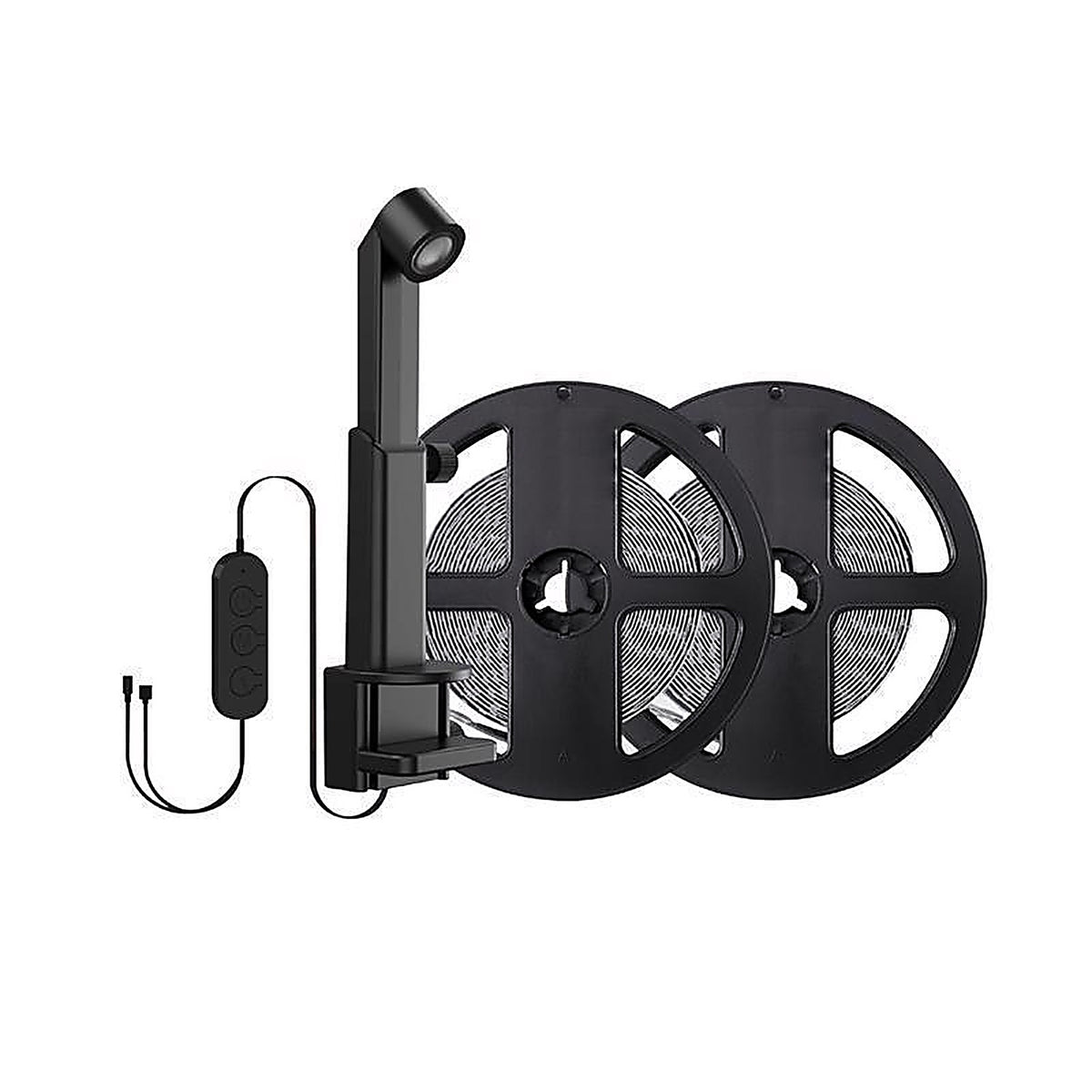 Feit - TAPETV85/RGB/AG - 138 In. L Color Changing Plug-In LED Smart-Enabled Light Strip 1 Pack