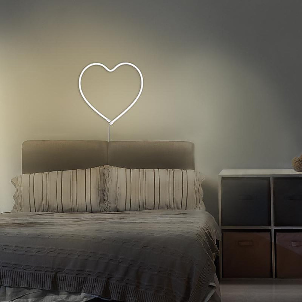 Feit - NF5/3K/USB - 5 Ft. L White Plug-In LED Tape Light 1 Pack