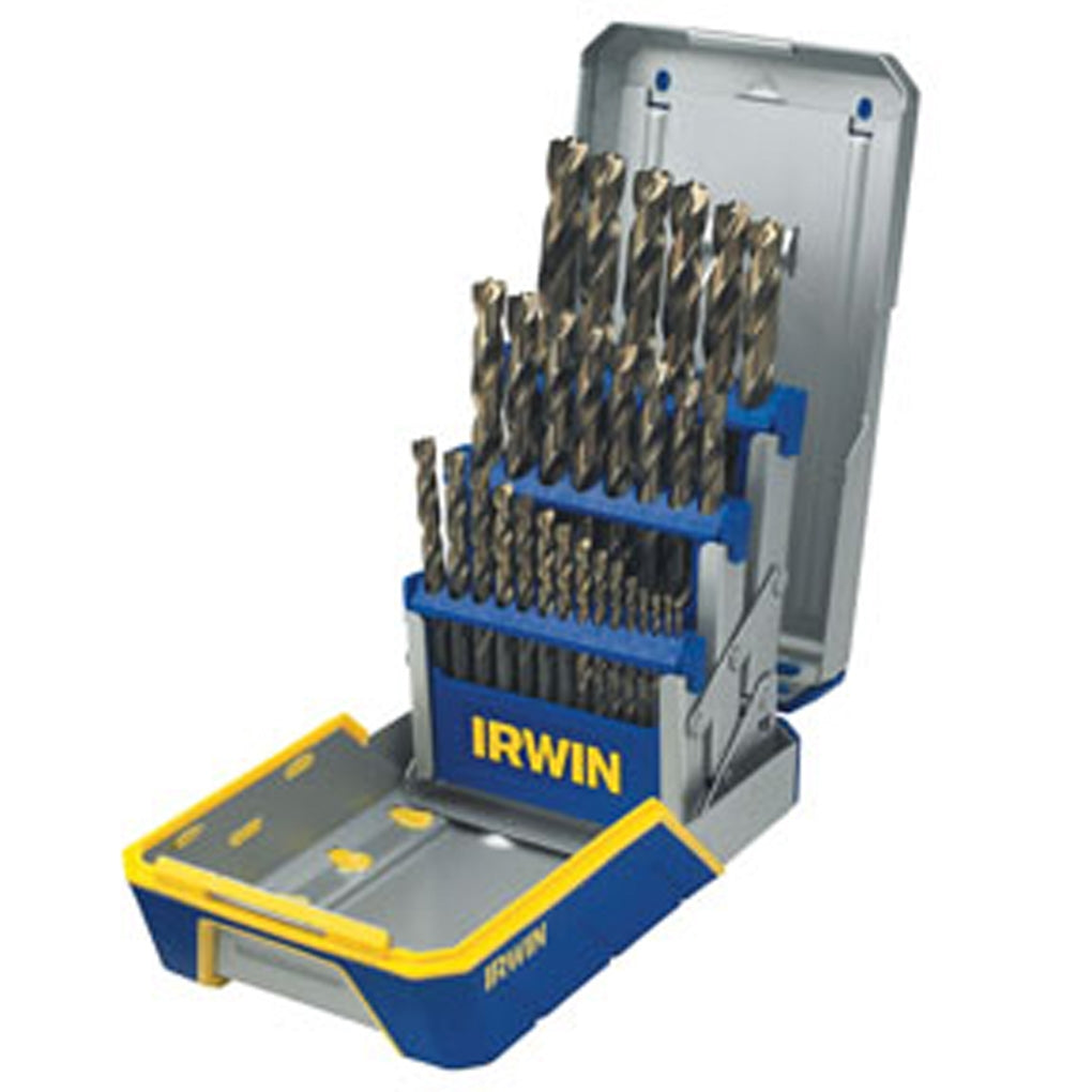 Irwin Hanson 3018003 29 Pc. Titanium Metal Index Drill Bit Set