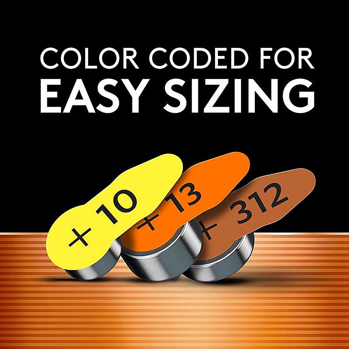 Duracell - HAZA13-8 - Zinc Air 13 1.5 V Hearing Aid Battery 8 Pack
