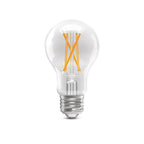 Feit - A1975CL927/FIL4 - A19 E26 (Medium) Filament LED Bulb Soft White 75 Watt Equivalence 4 Pack