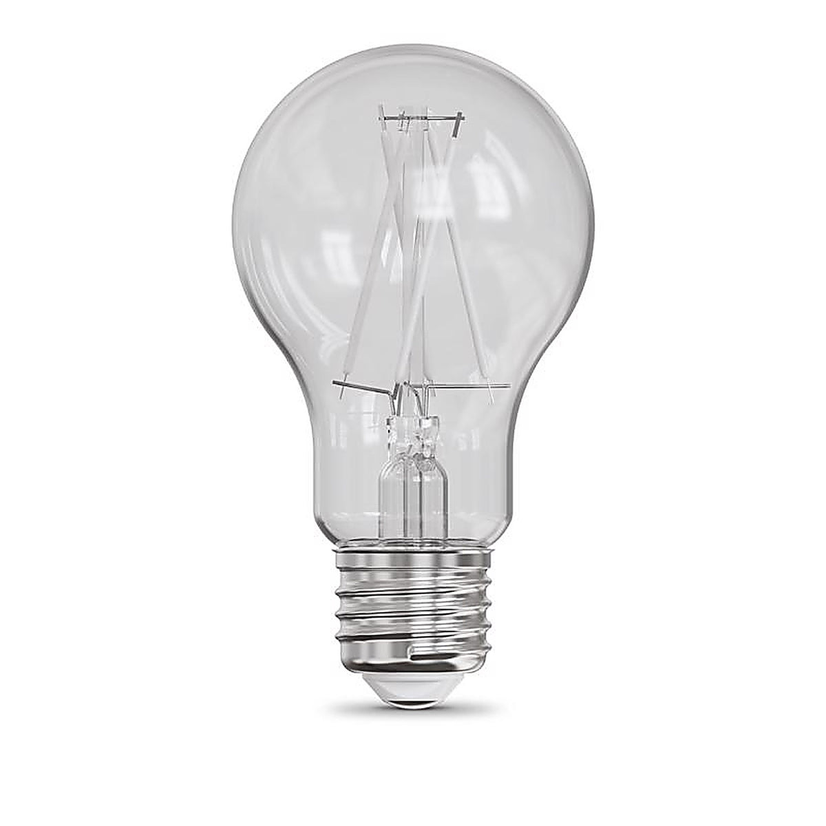 Feit - A1960CL5CCTWFL2 - A19 E26 (Medium) Filament LED Bulb Adjustable White 60 Watt Equivalence 2 Pack