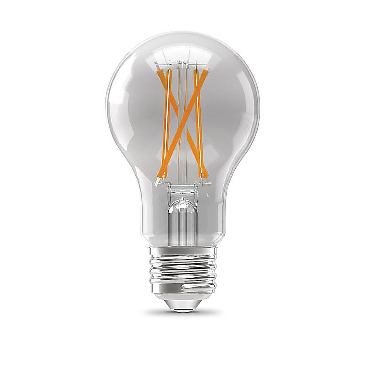 Feit - A1960CL927FL8GB - A19 E26 (Medium) Filament LED Bulb Soft White 60 Watt Equivalence 8 Pack