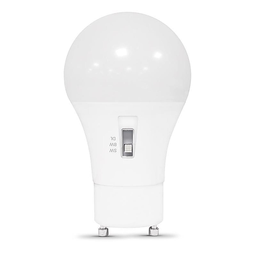 Feit - BPOM60GU24CCTCA - A19 Gu24 LED Bulb Color Changing 60 Watt Equivalence 1 Pack