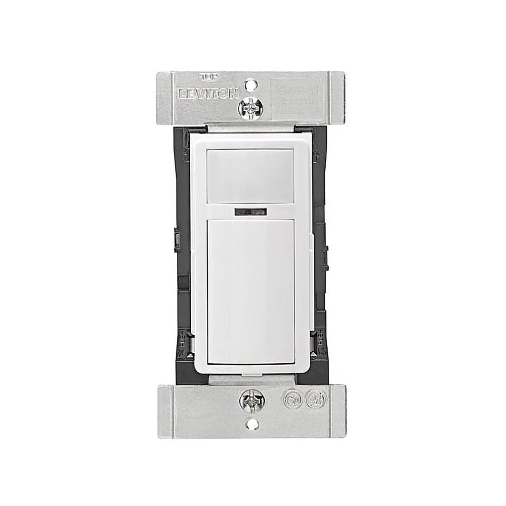 Leviton - D2MSD-R02-1RW - Decora Smart 15 Amps Single Pole Motion Sensor Smart-Enabled Motion Sensing and Dimmer Switc