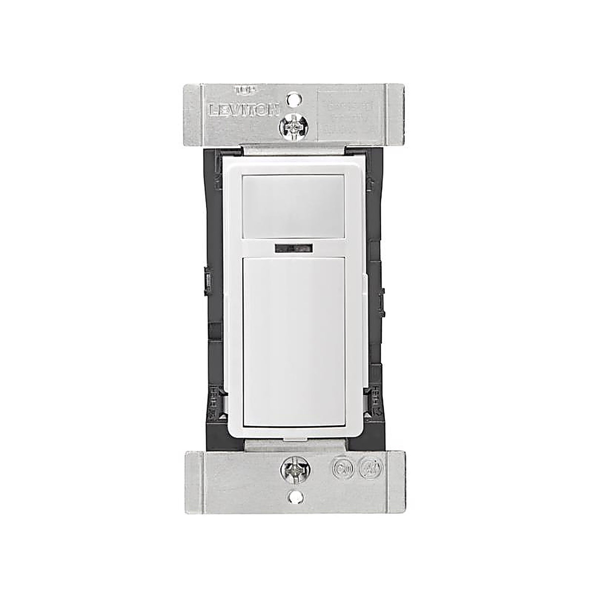 Leviton - D2MSD-R02-1RW - Decora Smart 15 Amps Single Pole Motion Sensor Smart-Enabled Motion Sensing and Dimmer Switc