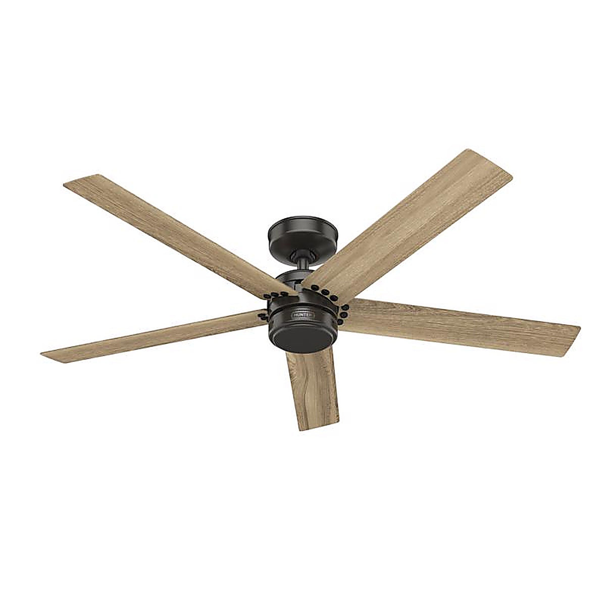 Hunter - 52264 - Burton 52 In. Bronze Indoor and Outdoor Ceiling Fan