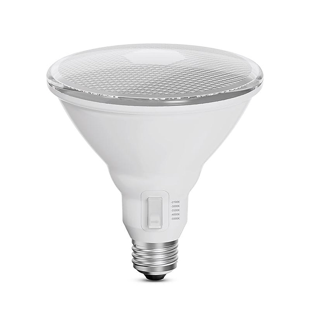 Feit - PAR38100/5CCTMM - Par38 E26 (Medium) LED Motion Activated Bulb Color Changing 100 Watt Equivalence 1 Pack