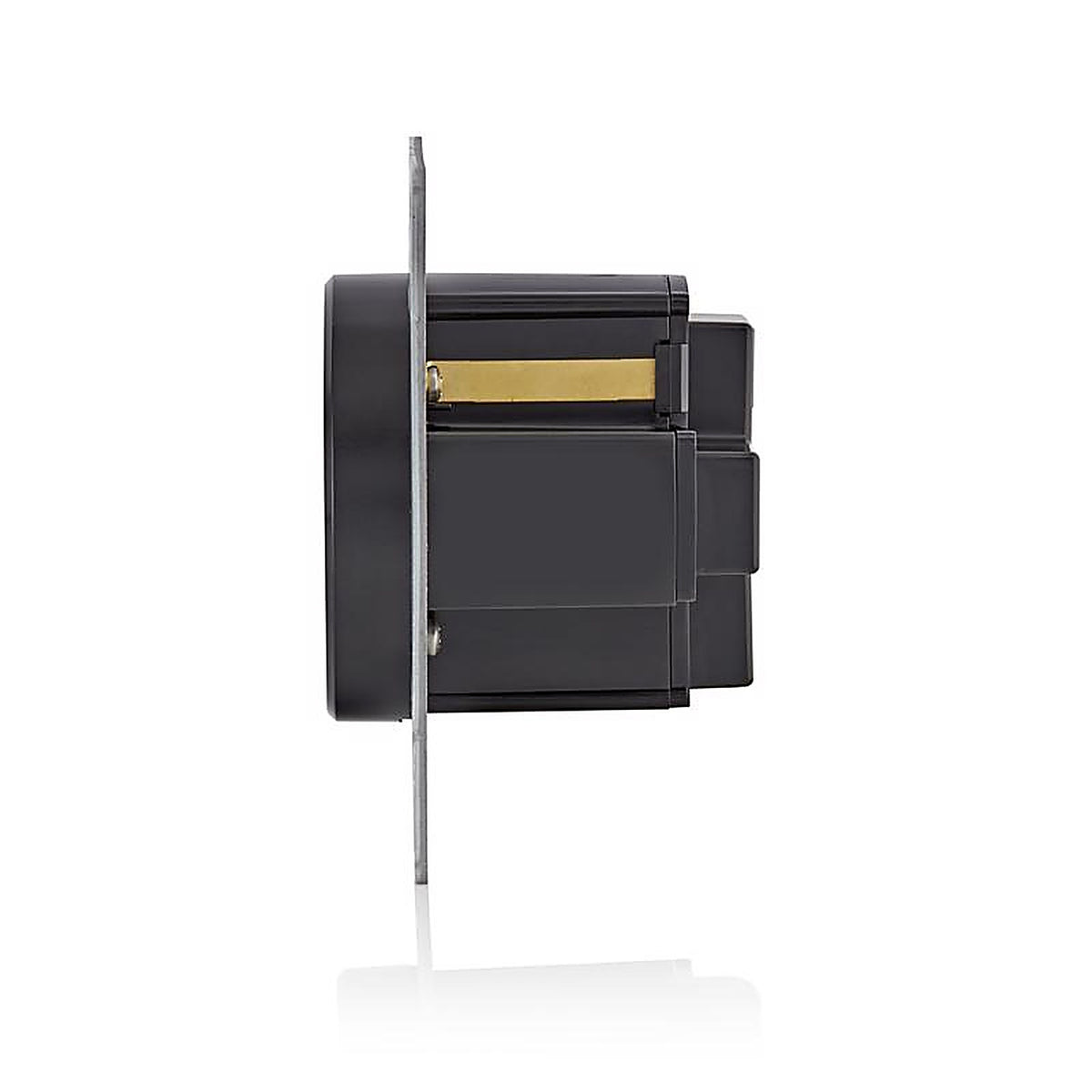 Leviton - 1450R-R10-0B0 - Ev Charging 50 Amps 250 V Single Black Outlet 14-50R 1 Pack
