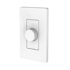 Feit - DIM/ROTARY/WIFI - White Rotary Smart-Enabled Dimmer Switch 1 Pack