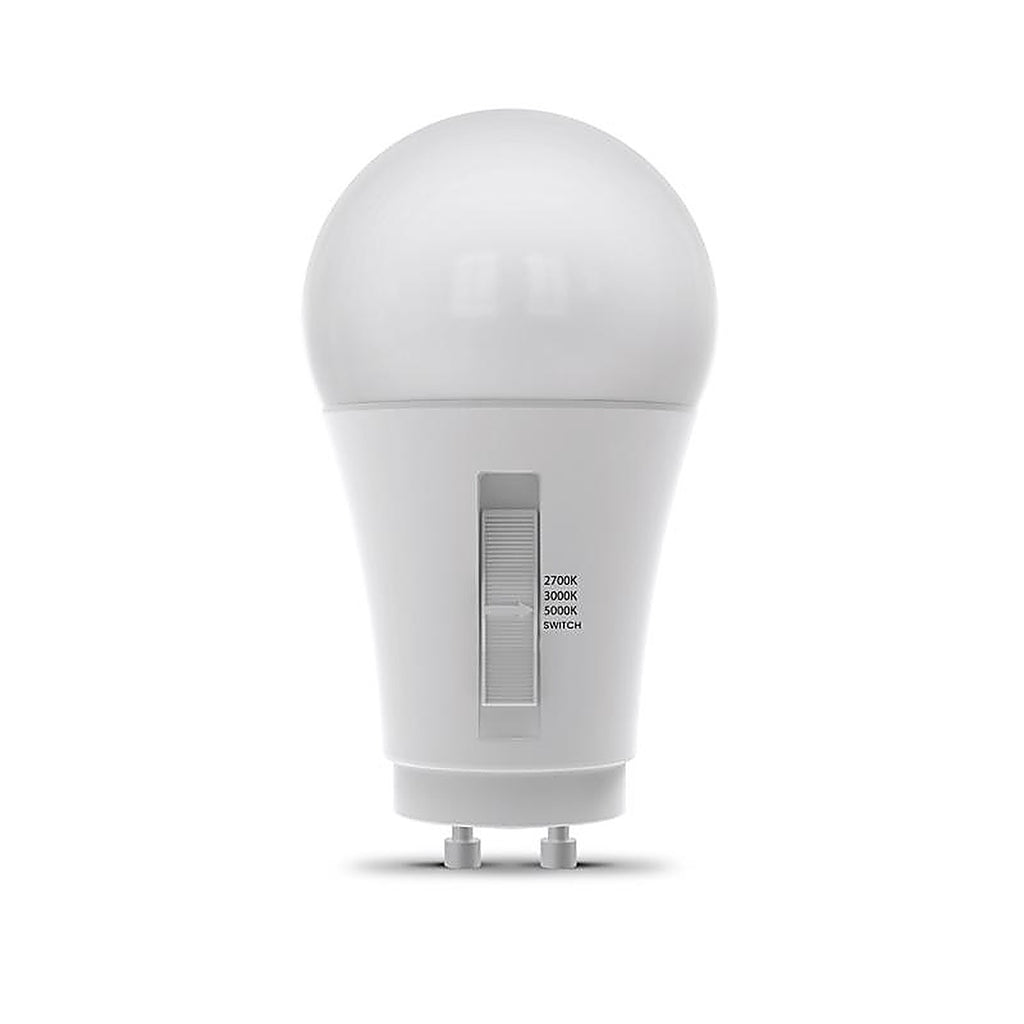 Feit - BPOM100GU24CCT - A21 Gu24 LED Bulb Adjustable White 100 Watt Equivalence 1 Pack