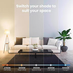 Feit - OM50/150/5CCTCA - A19 E26 (Medium) LED Bulb Adjustable White 50/75/150 Watt Equivalence 1 Pack