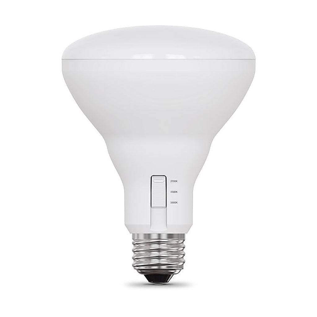 Feit - BR30DM3CCT10K/2 - Br30 E26 (Medium) LED Bulb Adjustable White 65 Watt Equivalence 2 Pack