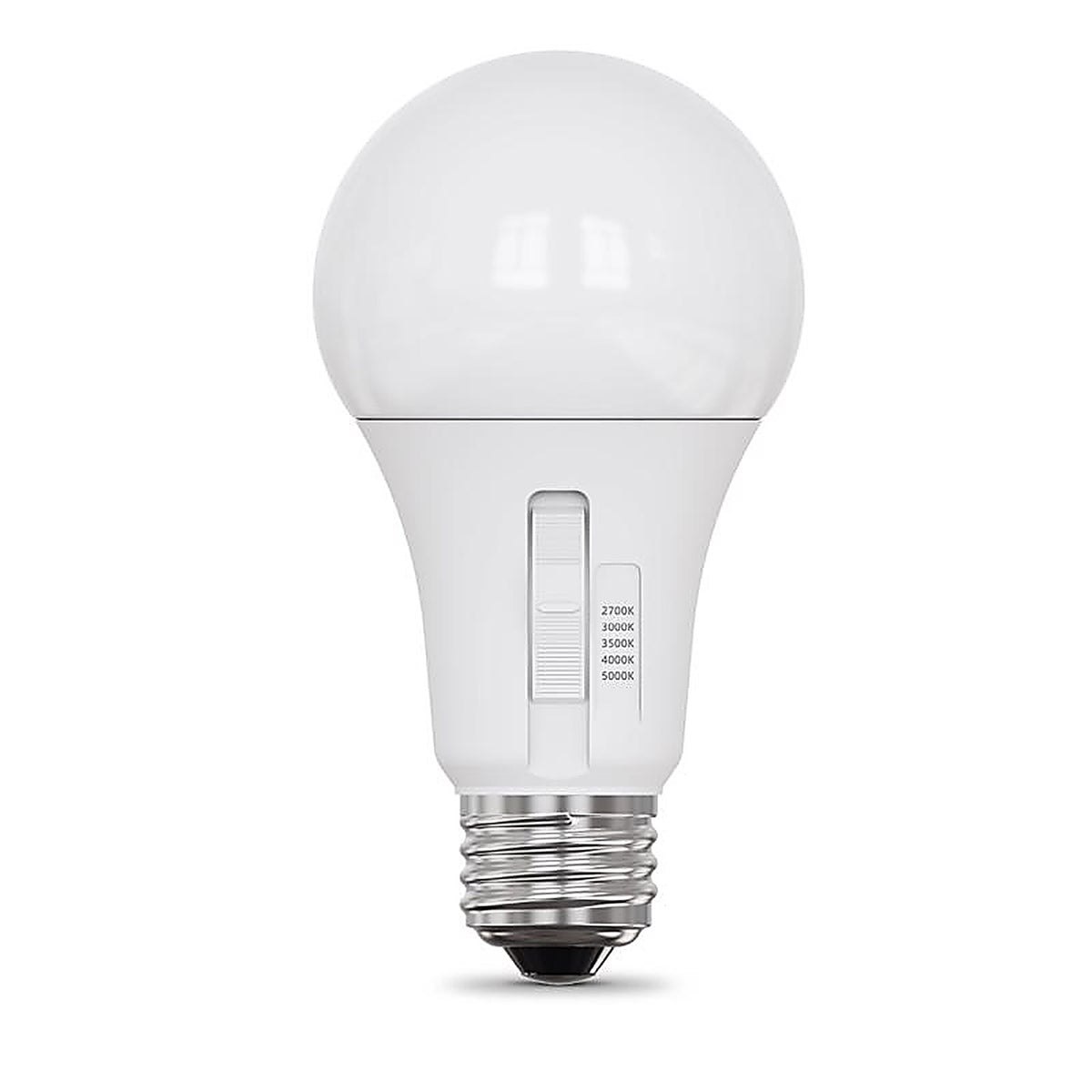 Feit - OM100DM5CCTCA/4 - A21 E26 (Medium) LED Bulb Adjustable White 100 Watt Equivalence 4 Pack