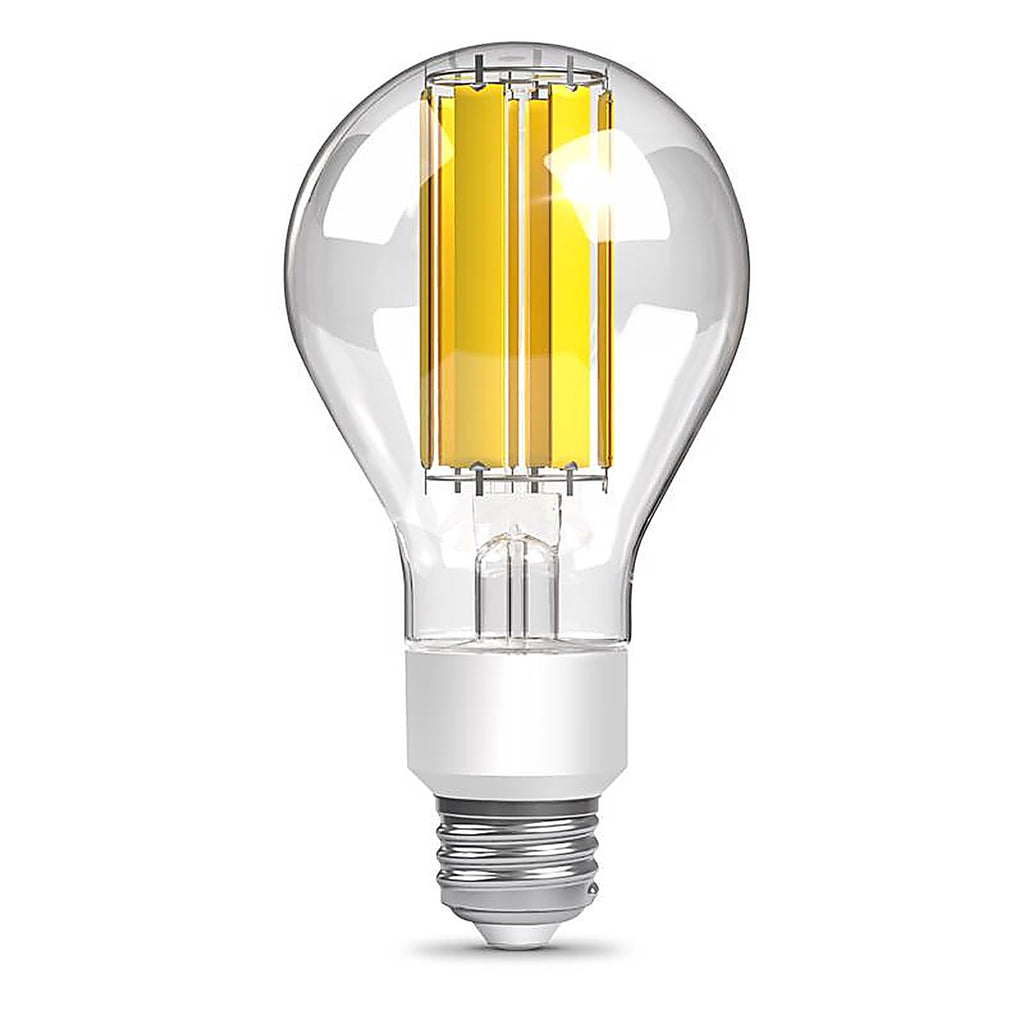 Feit - OM300CL/850/FIL - A23 E26 (Medium) Filament LED Bulb Daylight 300 Watt Equivalence 1 Pack