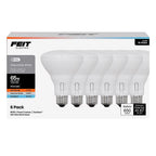 Feit - BR30DM3CCT10K/6 - Br30 E26 (Medium) LED Bulb Adjustable White 65 Watt Equivalence 6 Pack