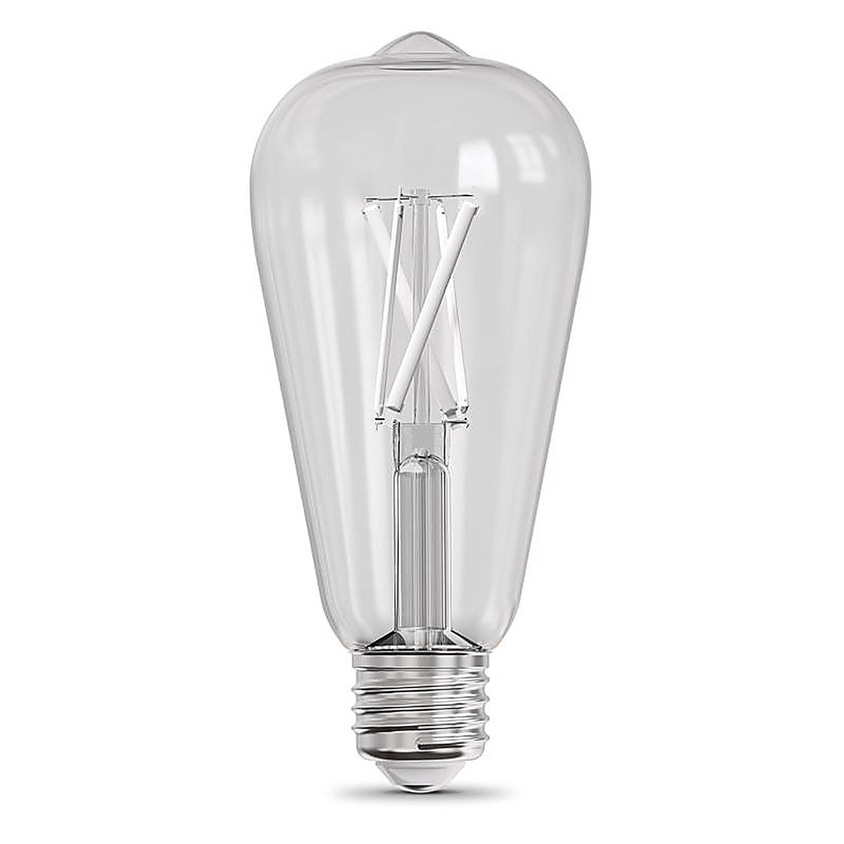 Feit - ST19CL5CCTWFIL2 - St19 E26 (Medium) Filament LED Bulb Adjustable White 60 Watt Equivalence 2 Pack