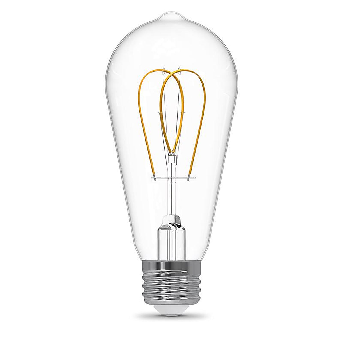 Feit - ST1960M2927FIL2 - St19 E26 (Medium) Filament LED Bulb Soft White 60 Watt Equivalence 1 Pack