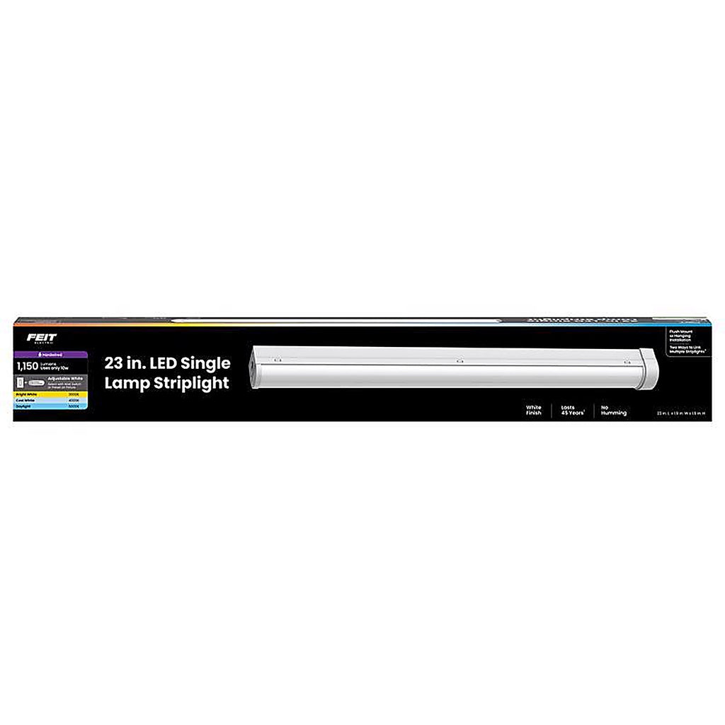 Feit - STRP2X14WYLEDV2 - 23 In. L White Hardwired LED Strip Light 1150 LM