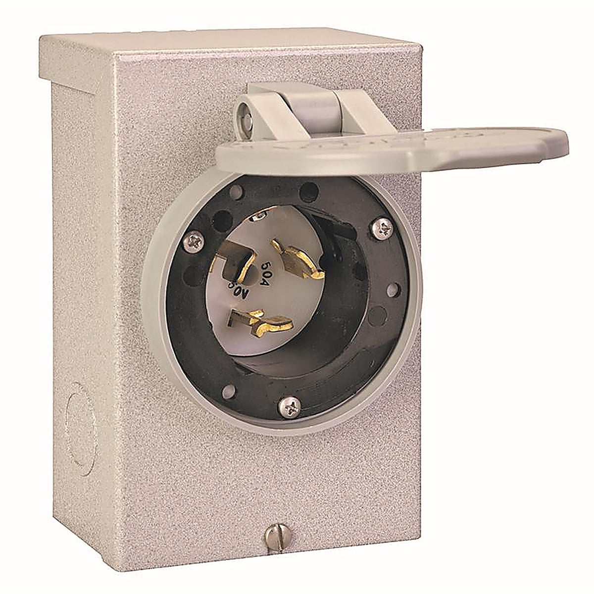 Reliance - PB50 - Controls Pb Series 50 Amps 120/240 V 1 Space 1 Circuits Surface Mount Power Inlet Box