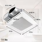 Panasonic - RG-T810A - 100 CFM 1.5 Sones Bathroom Exhaust Fan