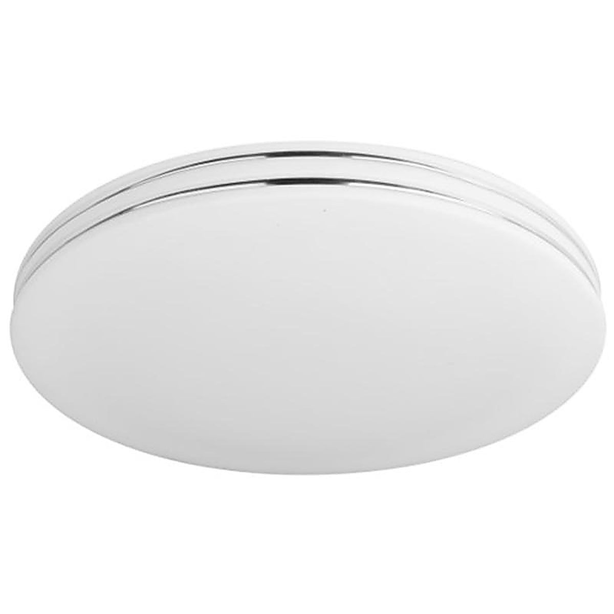 Feit - FM14/DR/6WY/NK - 3 In. H X 14 In. W X 14 In. L Brushed Nickel White Ceiling Fixture
