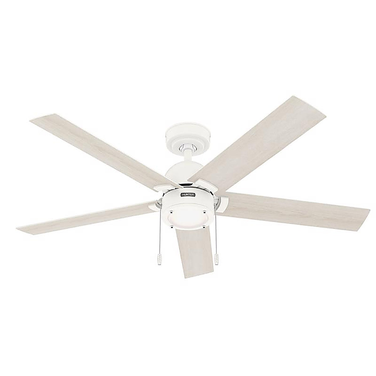 Hunter - 51761 - 52 In. Matte White LED Indoor Ceiling Fan