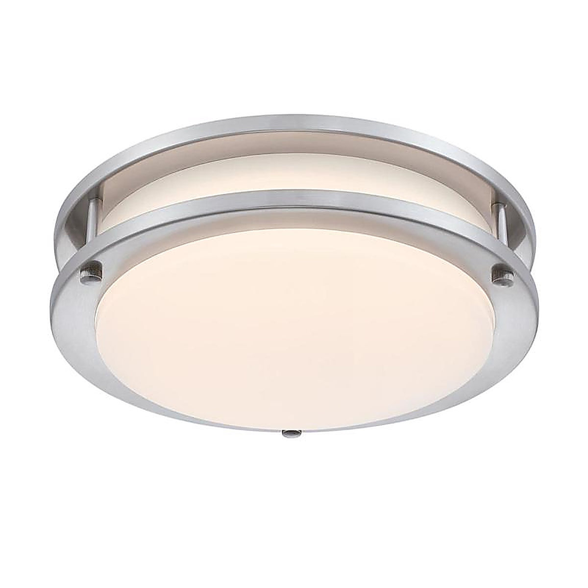 Westinghouse - 6136000 - Lauderdale 3.5 In. H X 11 In. W X 11 In. L Brushed Nickel Silver Ceiling Fixture