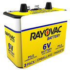 Rayovac 944-2RC Zinc Carbon 6-Volt 8.5 Ah Lantern Battery 2 pk