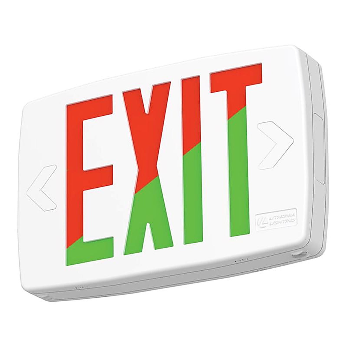 Lithonia Lighting - 2889RX - Lqm Switch Hardwired LED White Exit Sign