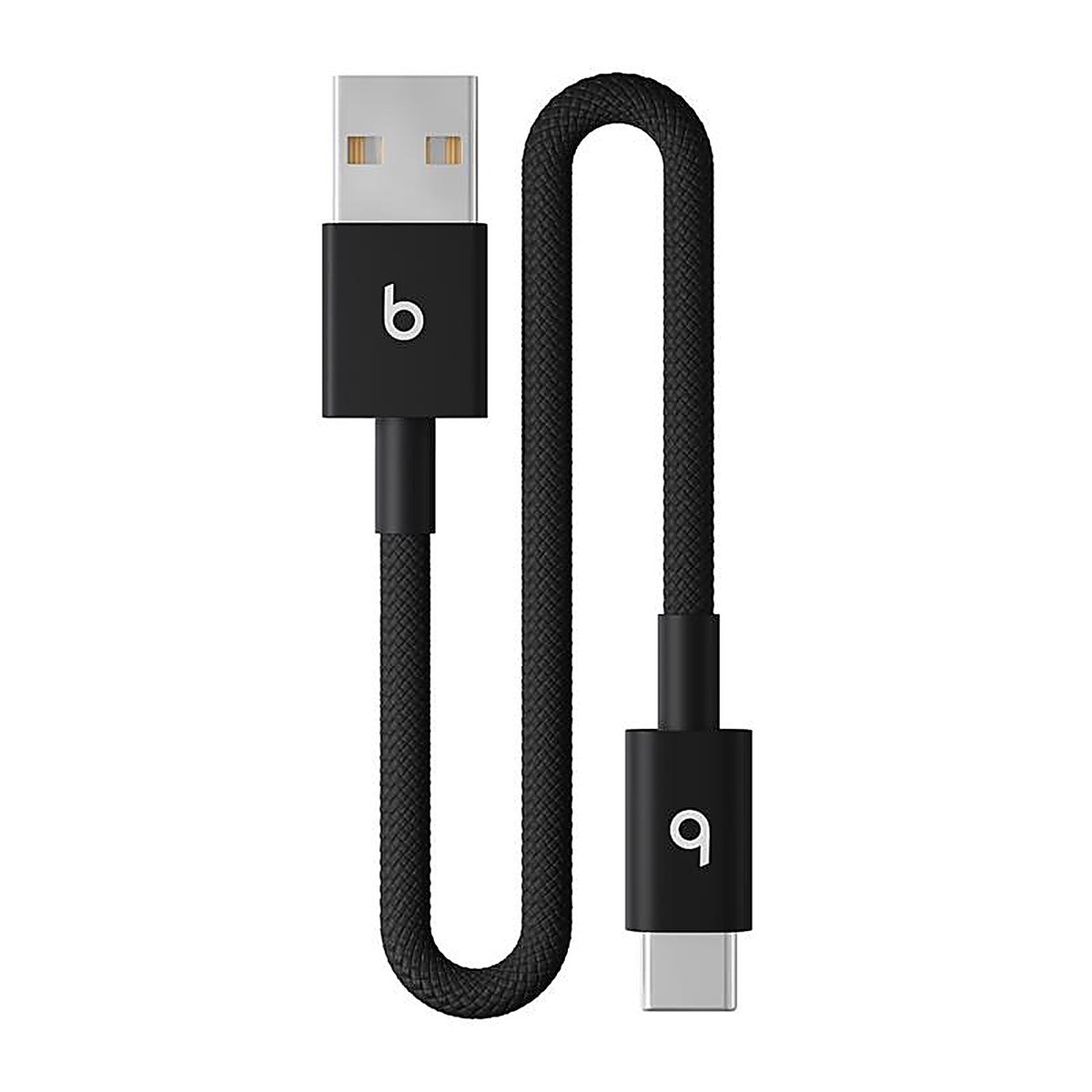 Beats - MEQL4LL/A - USB-A to USB-C Cable 8 In. Black
