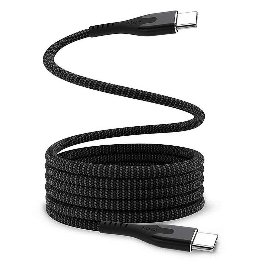Statik - PUP-0550-3FT-CC - Magstack Type C to Type C Cable 3.3 Ft. Black