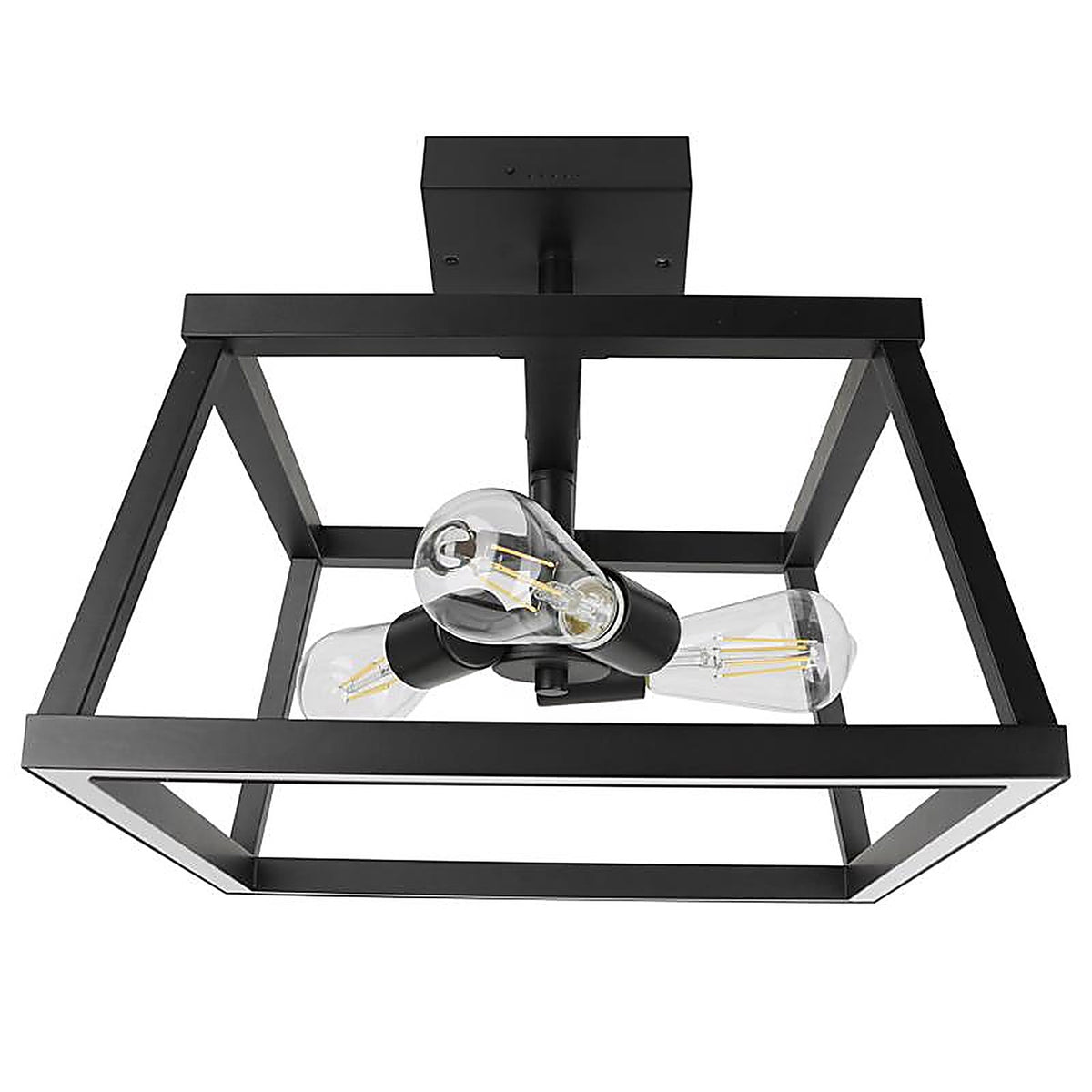 Feit - FM153T5CCTNLBK - 13.6 In. H X 15 In. W X 15 In. L Matte Black Black Ceiling Fixture