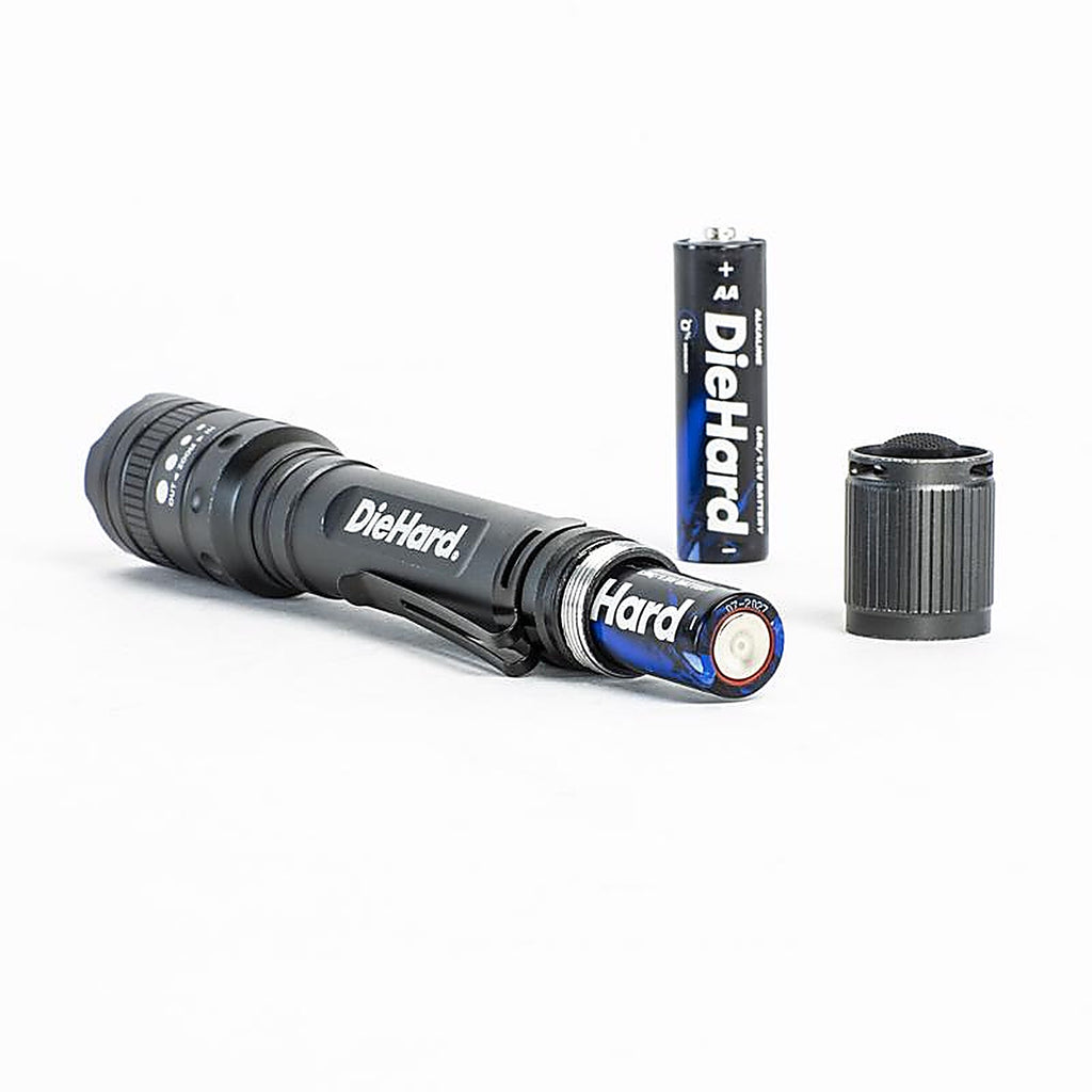 Dorcy - 416647 - Diehard Black LED Twist Flashlight