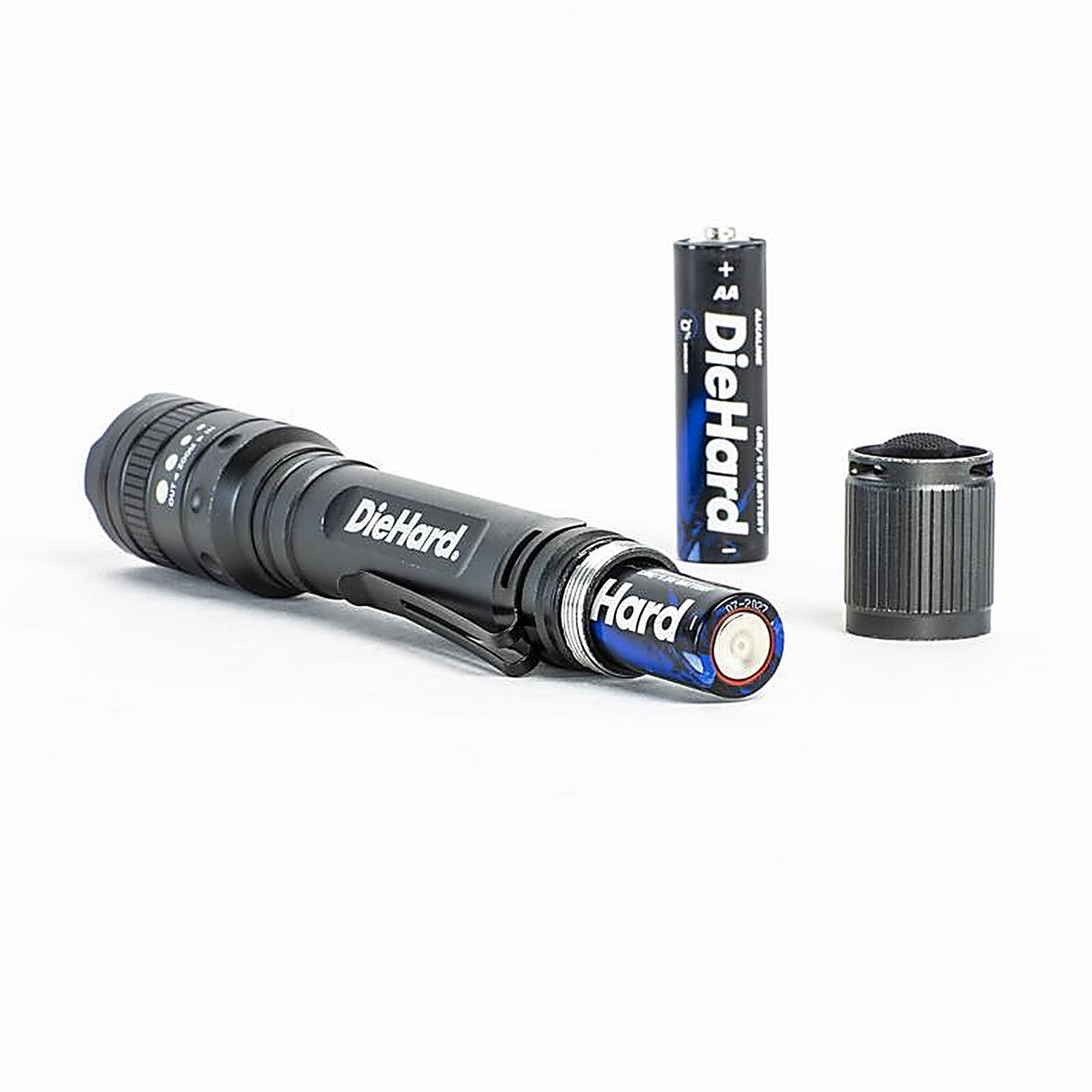 Dorcy - 416647 - Diehard Black LED Twist Flashlight