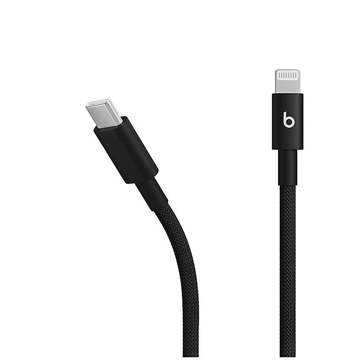 Beats - MDGK4LL/A - Lightning to USB-C Cable 5 Ft. Black