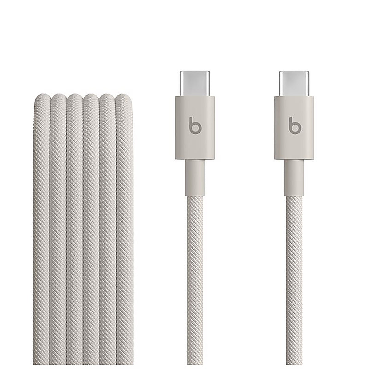 Beats - MDGD4LL/A - USB-C to USB-C Cable 5 Ft. Gray