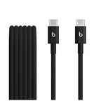 Beats - MDGC4LL/A - USB-C to USB-C Cable 5 Ft. Black