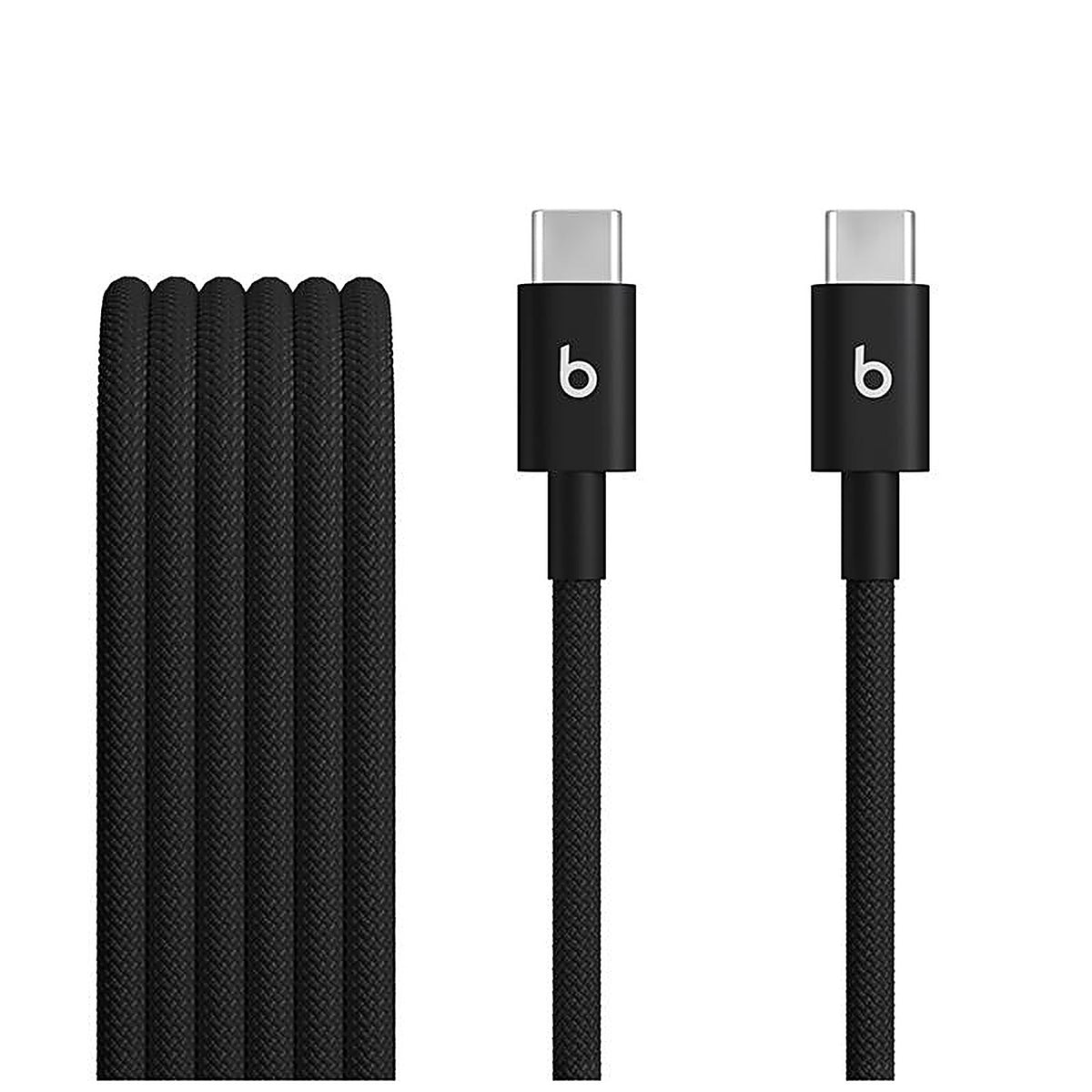 Beats - MDGC4LL/A - USB-C to USB-C Cable 5 Ft. Black