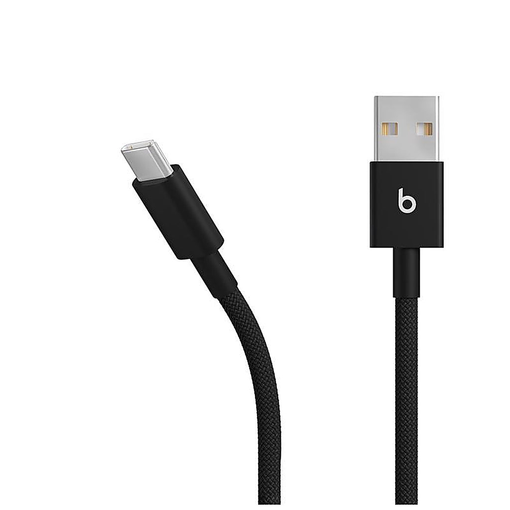 Beats - MDGG4LL/A - USB-A to USB-C Cable 5 Ft. Black